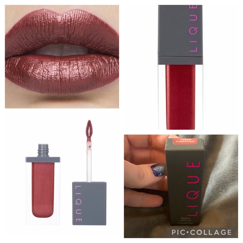 Lique “Rebel” metallic liquid lip NWT